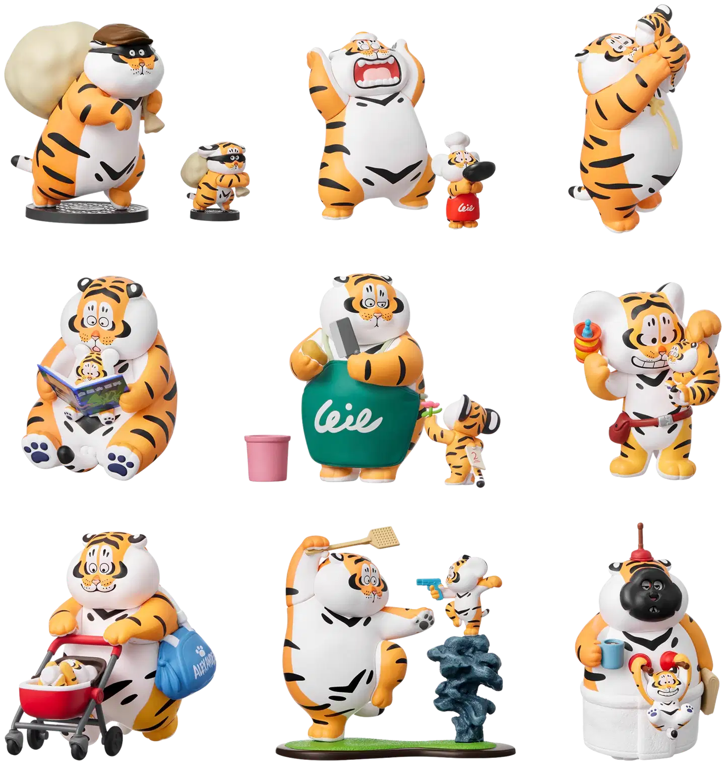 Funism Alexander The Fat Tiger Roaring Love 2-hahmo - 2