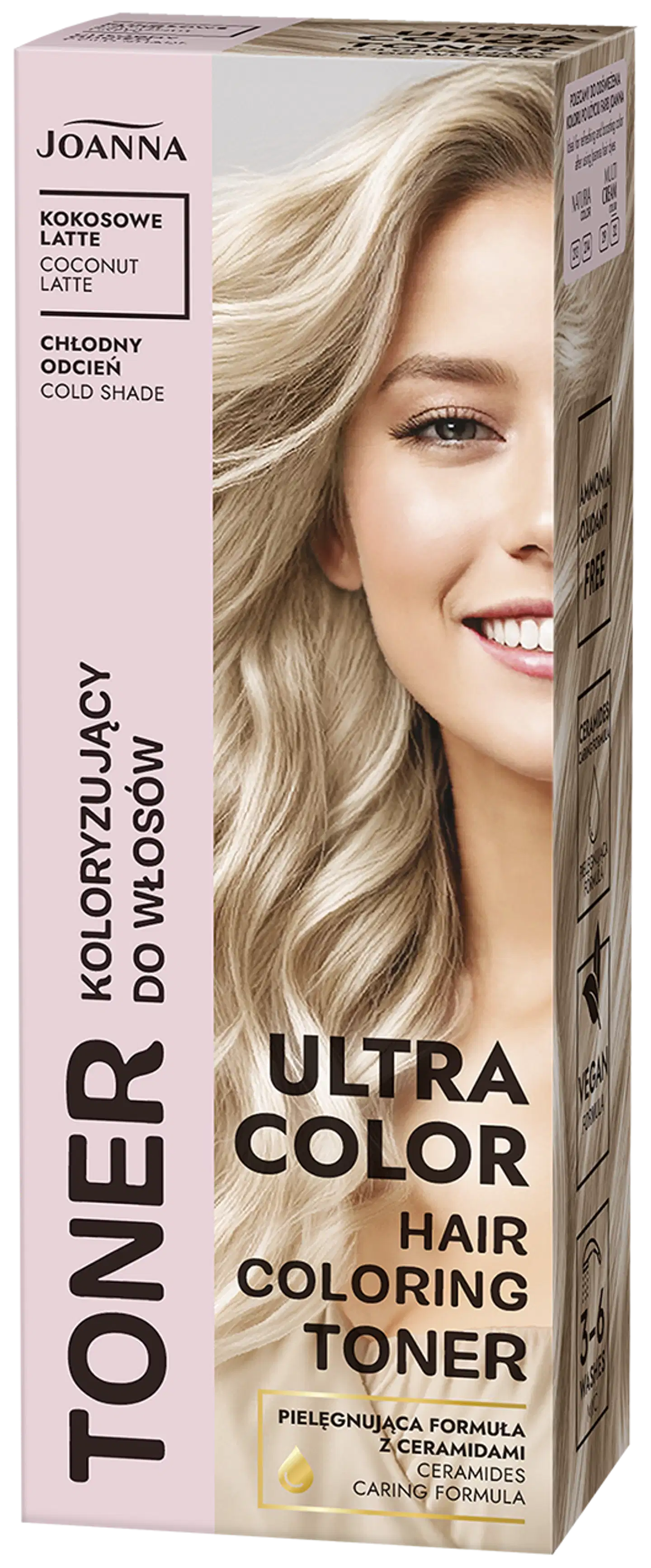 Joanna Ultra Color  hiusten sävyte kookoslatte