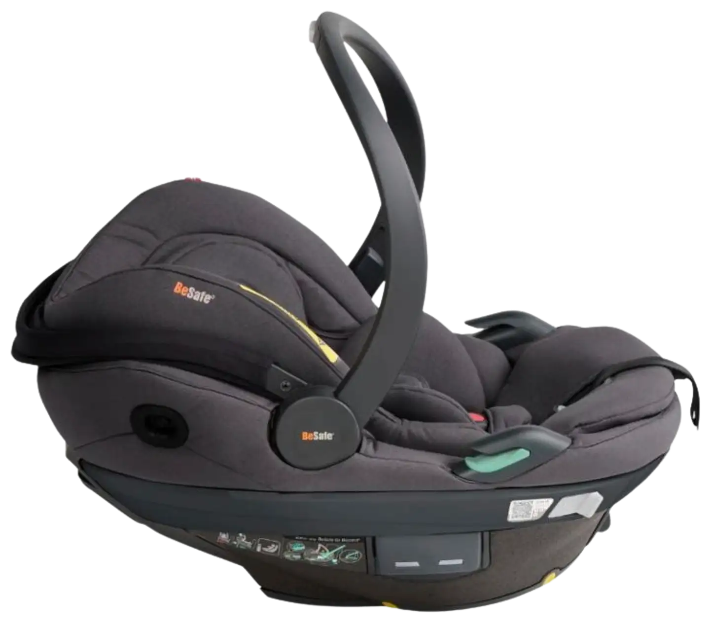 Besafe Go Beyond 2 turvakaukalo Dark Grey Melange - 3