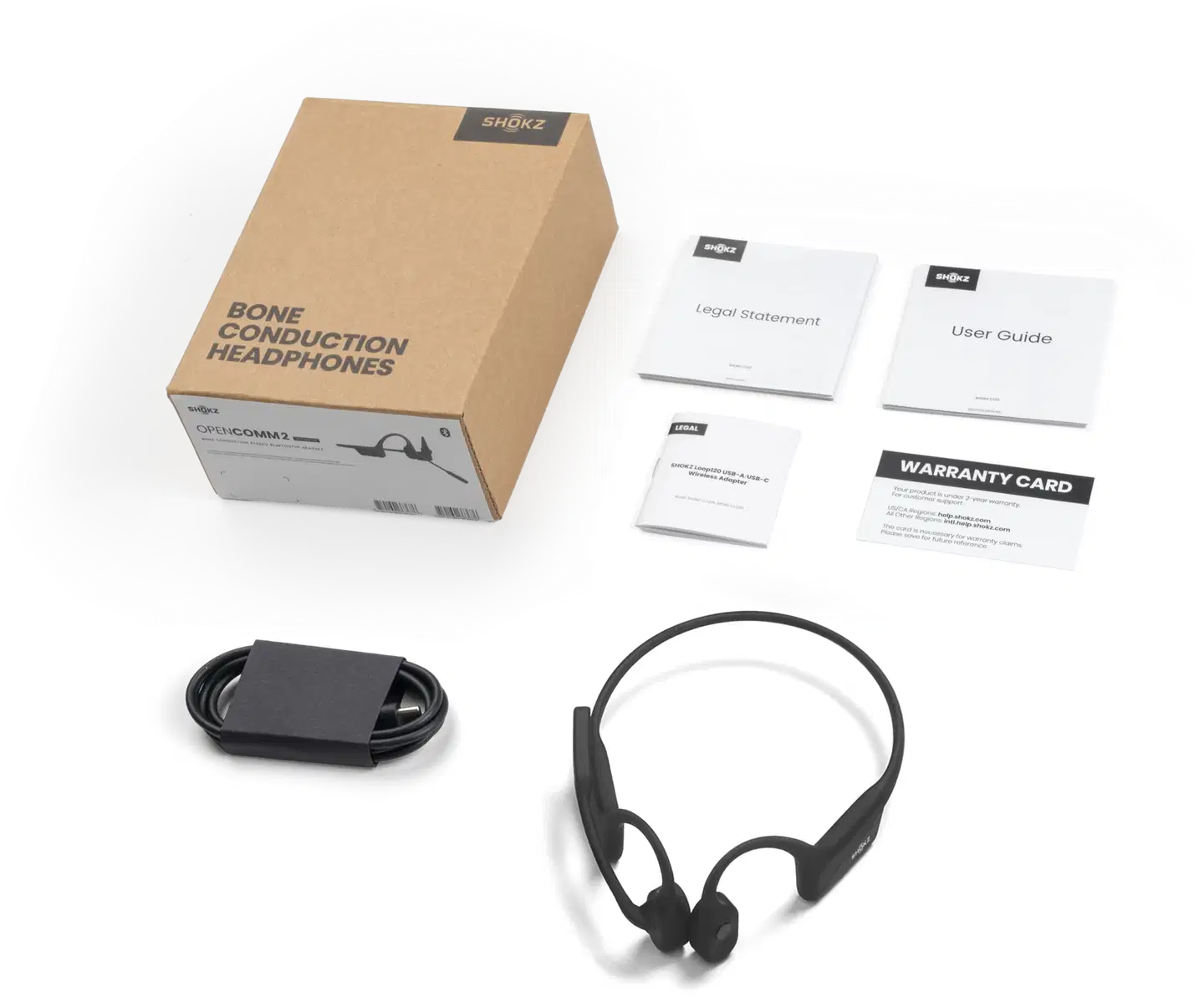 Shokz OpenComm2 PTT For Zello luujohdekuuloke Bluetooth-yhteydellä ja melunvaimennusmikrofonilla - 15