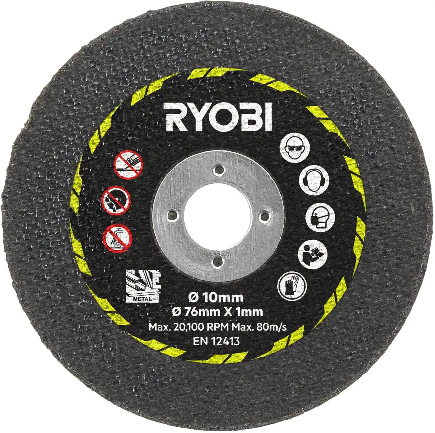 Ryobi akkukulmahiomakoneen laikka RAKCOT03 3 kpl - 4