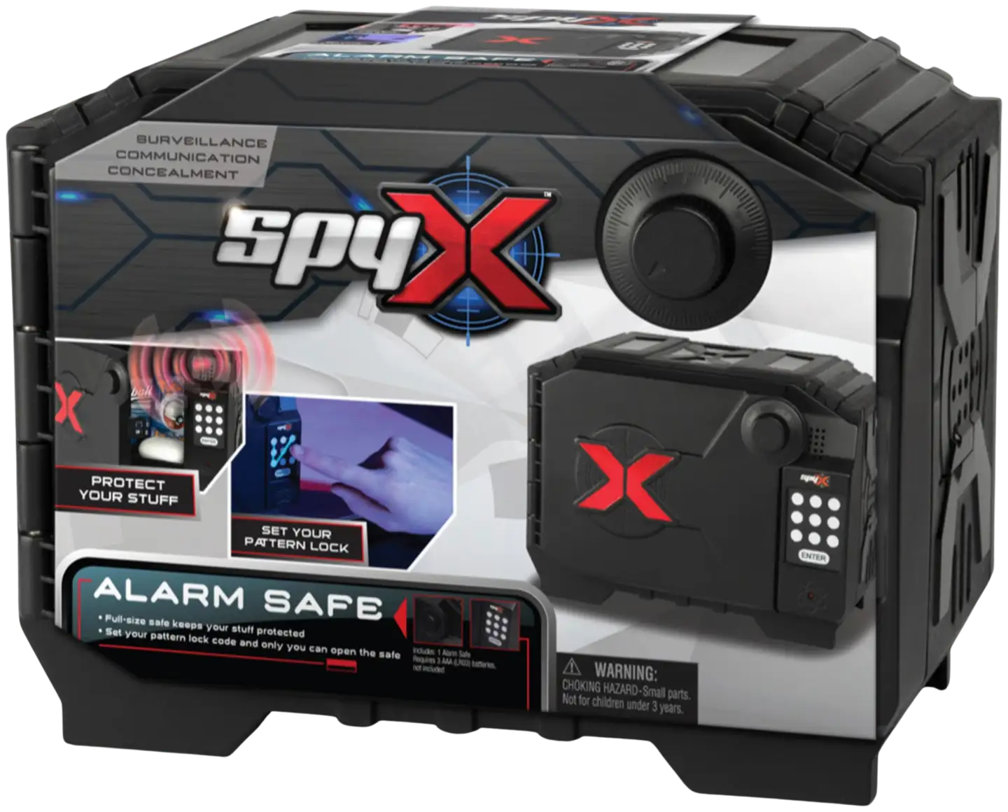 SpyX Alarm Safe kassakaappi omalla koodilla tai kuviolla - 1