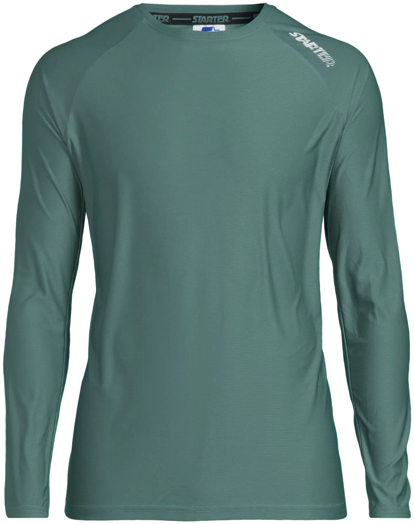 Starter miesten pitkähihainen juoksupaita SMS26003 - Mallard green - 2