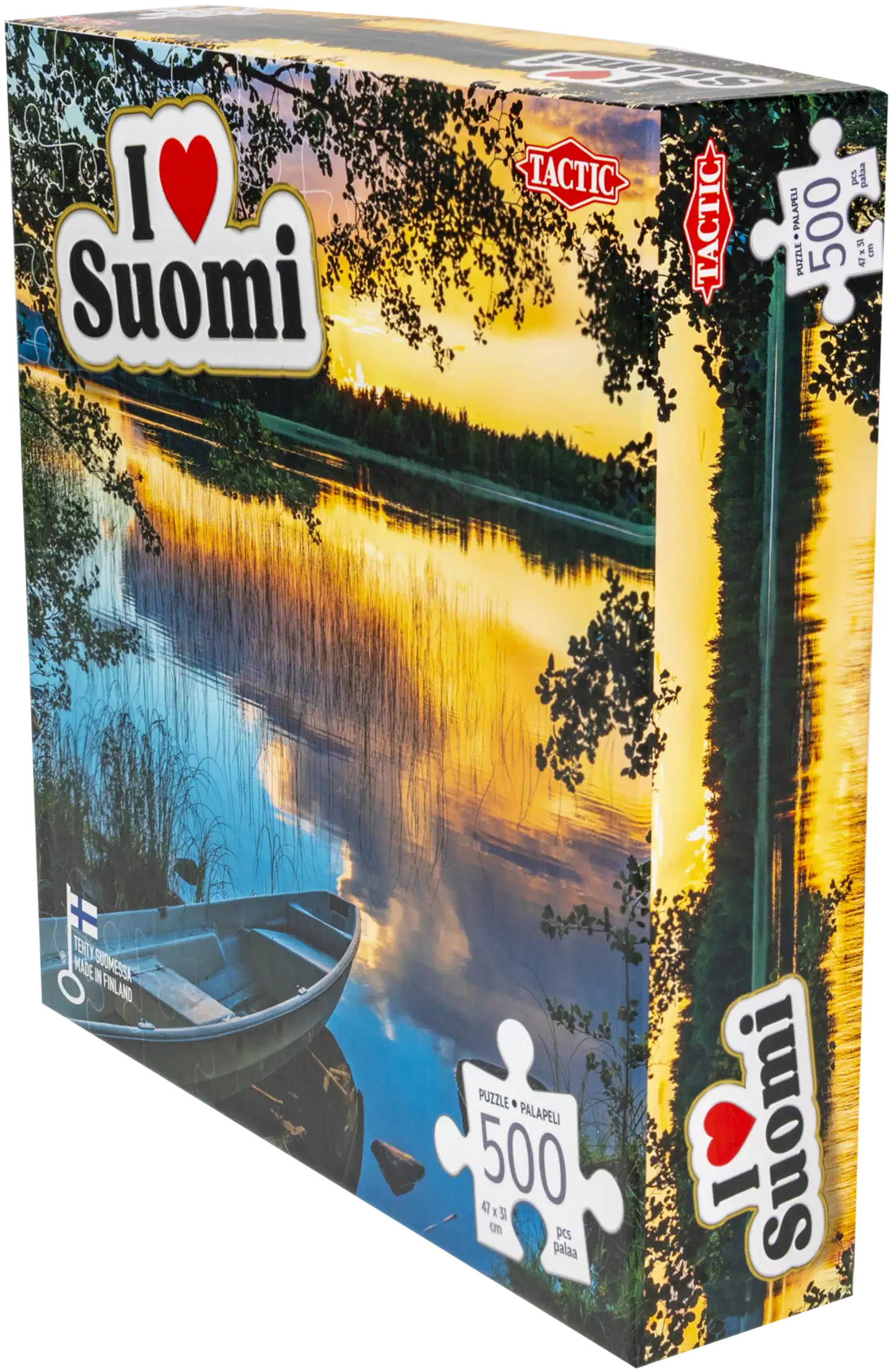 Tactic Palapeli I love Suomi One of the Thousand Lakes 500 palaa - 4