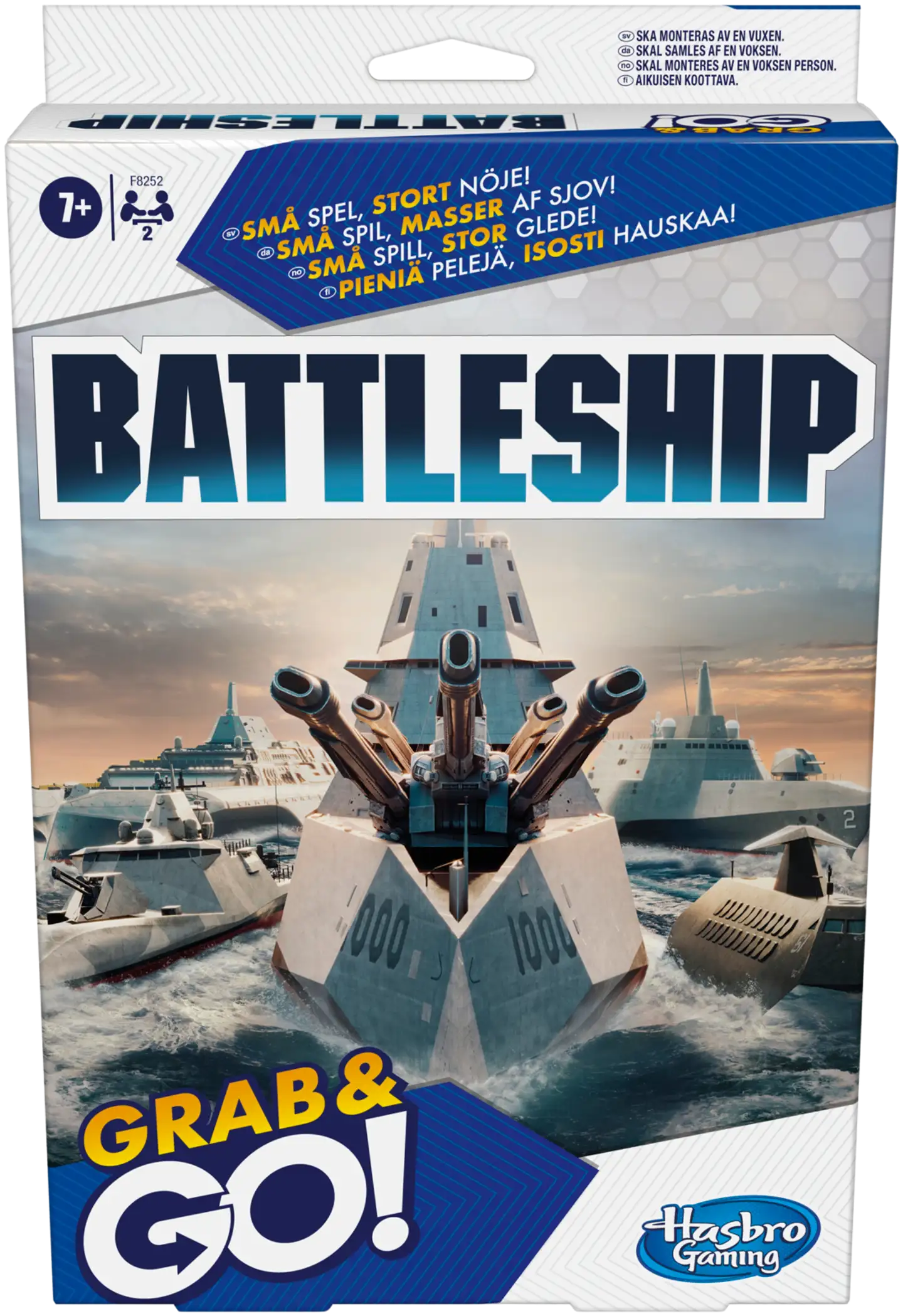 Hasbro Matkapeli Battleship Grab&Go - 1