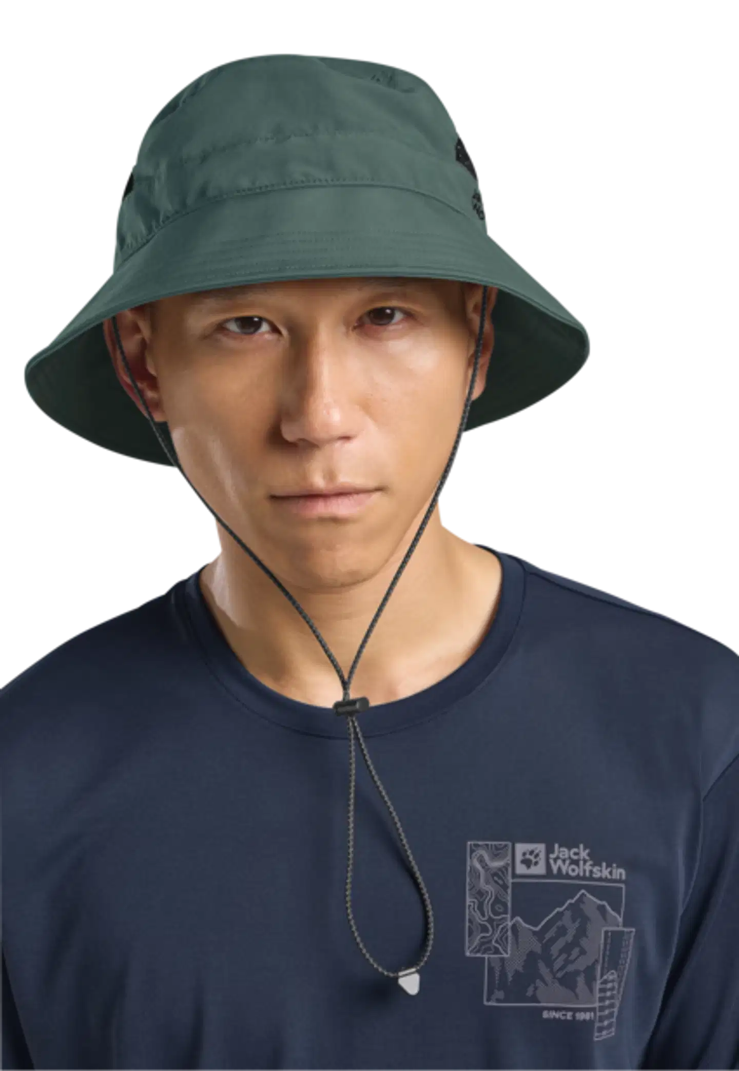 Jack Wolfskin hattu Vent Bucket Hat - sago palm - 10