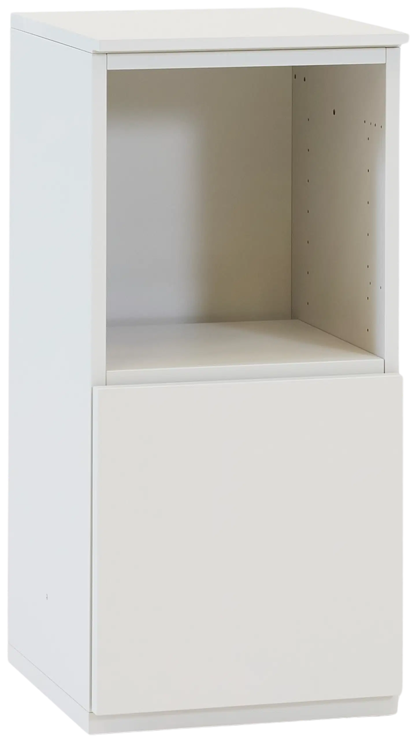 Lundia Fuuga yöpöytä ovella ja avohyllyllä, cashmere, oikeakätinen - 2