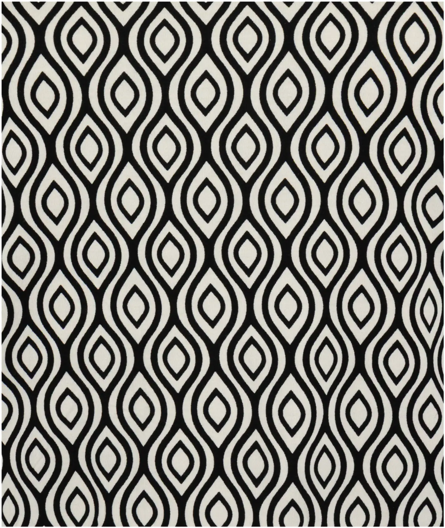 House naisten trikoopusero 213HP03101, D-mitoitus - Black/white - 3