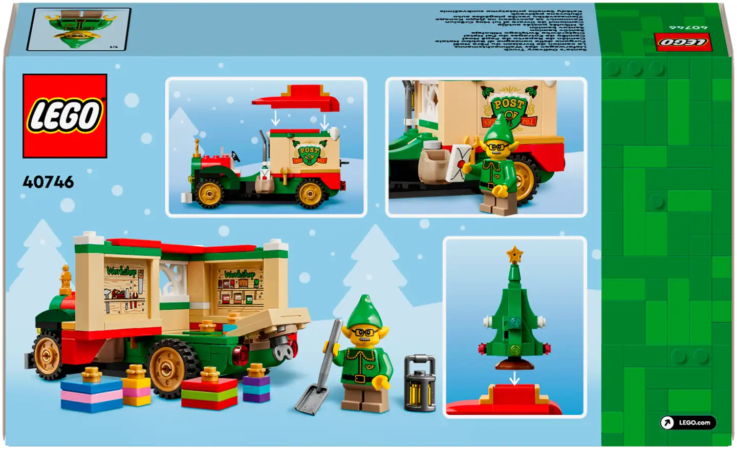 LEGO® LEL Seasons and Occasions 40746 Joulupukin lahjarekka - 5