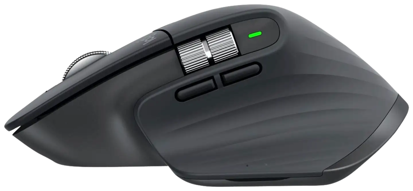 LOGITECH MX Master 3S Performance Wireless Mouse - GRAPHITE - 7