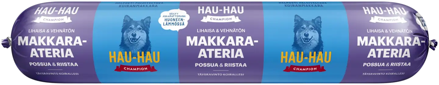 Hau-Hau Champion Makkara-ateria possua ja riistaa 500 g