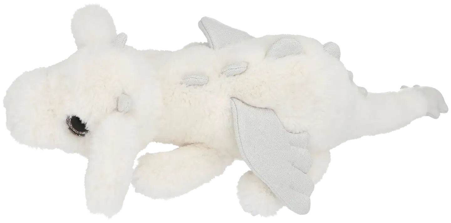 SNUKIS pehmolohikäärme, valkoinen - 3