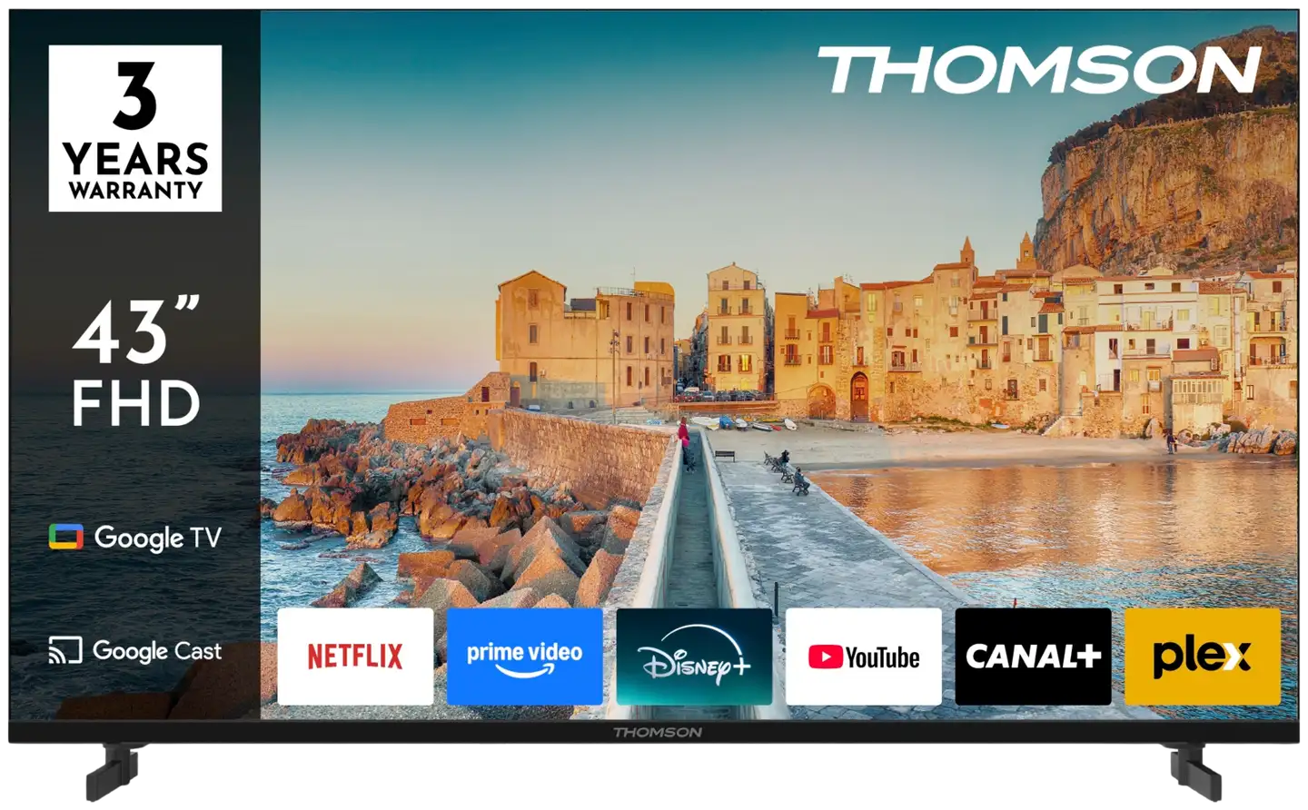 Thomson 43" Full HD Google TV 43FG2S15 - 1