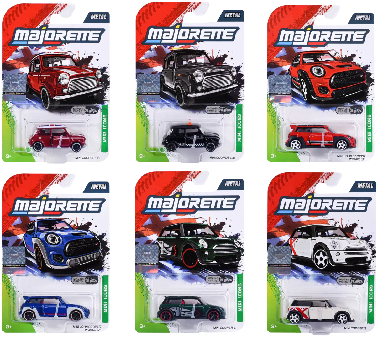 Majorette - Mini Premium auto 1:64, die-cast, useita erilaisia, myydään yksittäin - 4