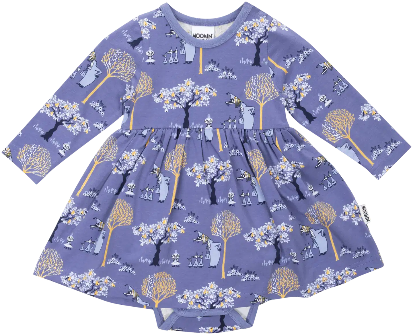Muumi vauvojen bodymekko Vilijonkka 593333 - sininen - 1