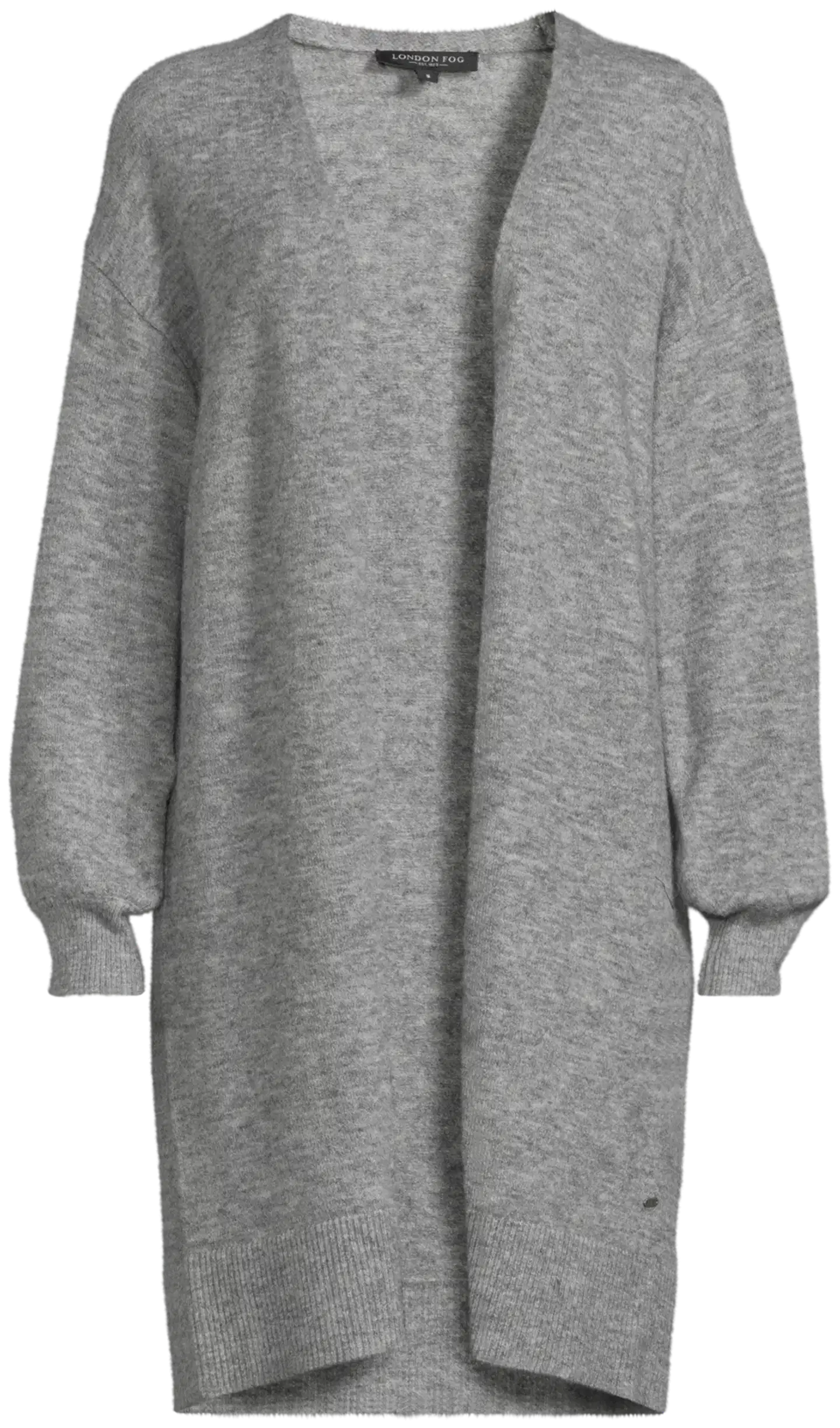 London Fog naisten mohairneuletakki 213L264012 - grey - 2