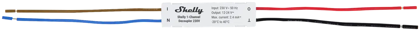 Shelly 1-Kanava erotinr 230V - 3