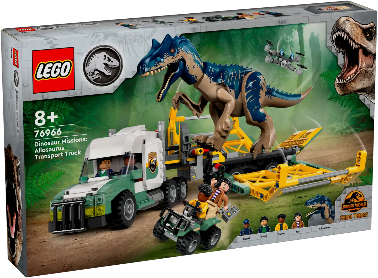 LEGO® Jurassic World 76966 - Dinosaurus-operaatiot: Allosaurus-rekka - 2