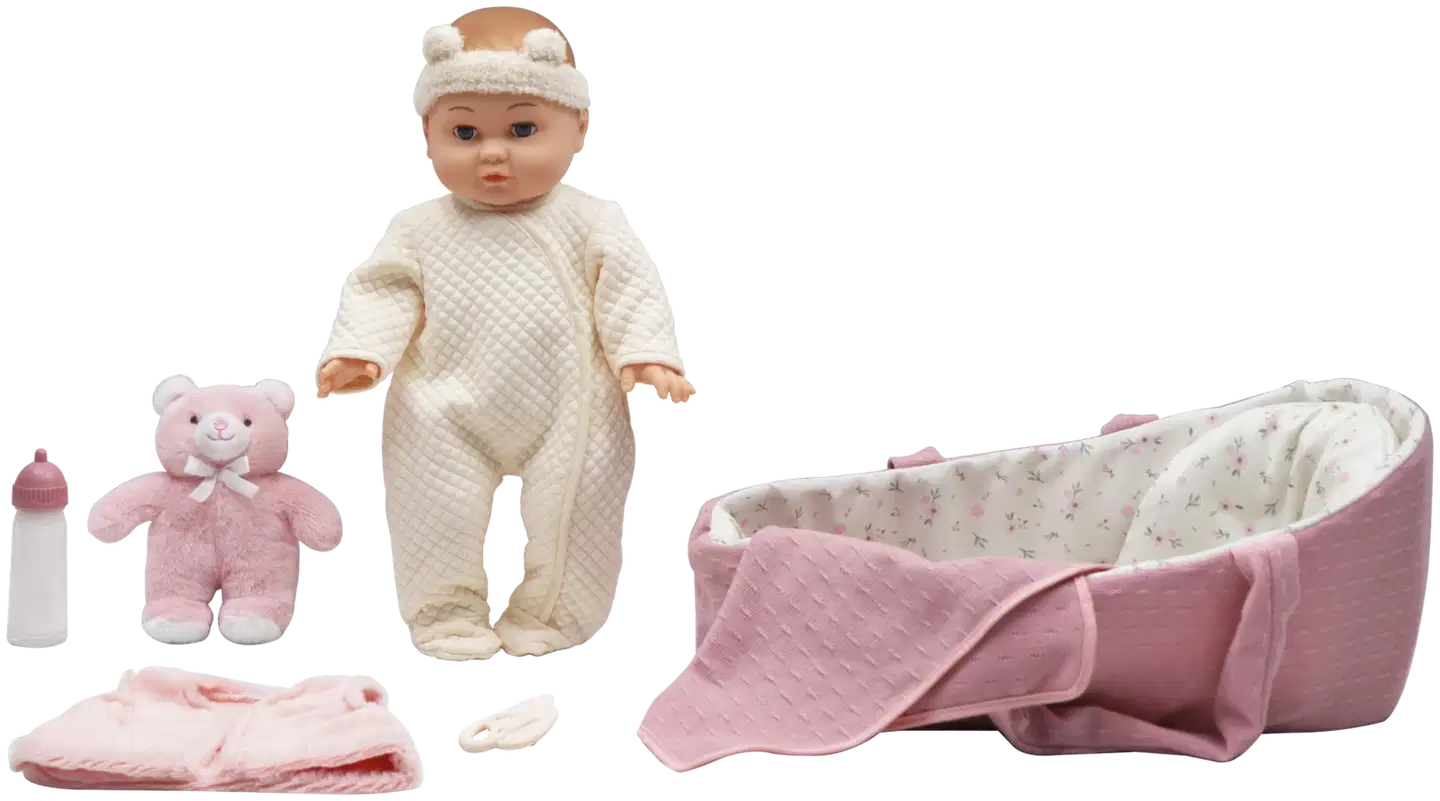 Happy Friend Clara Doll 35cm kantokassi leikkisetti - 1