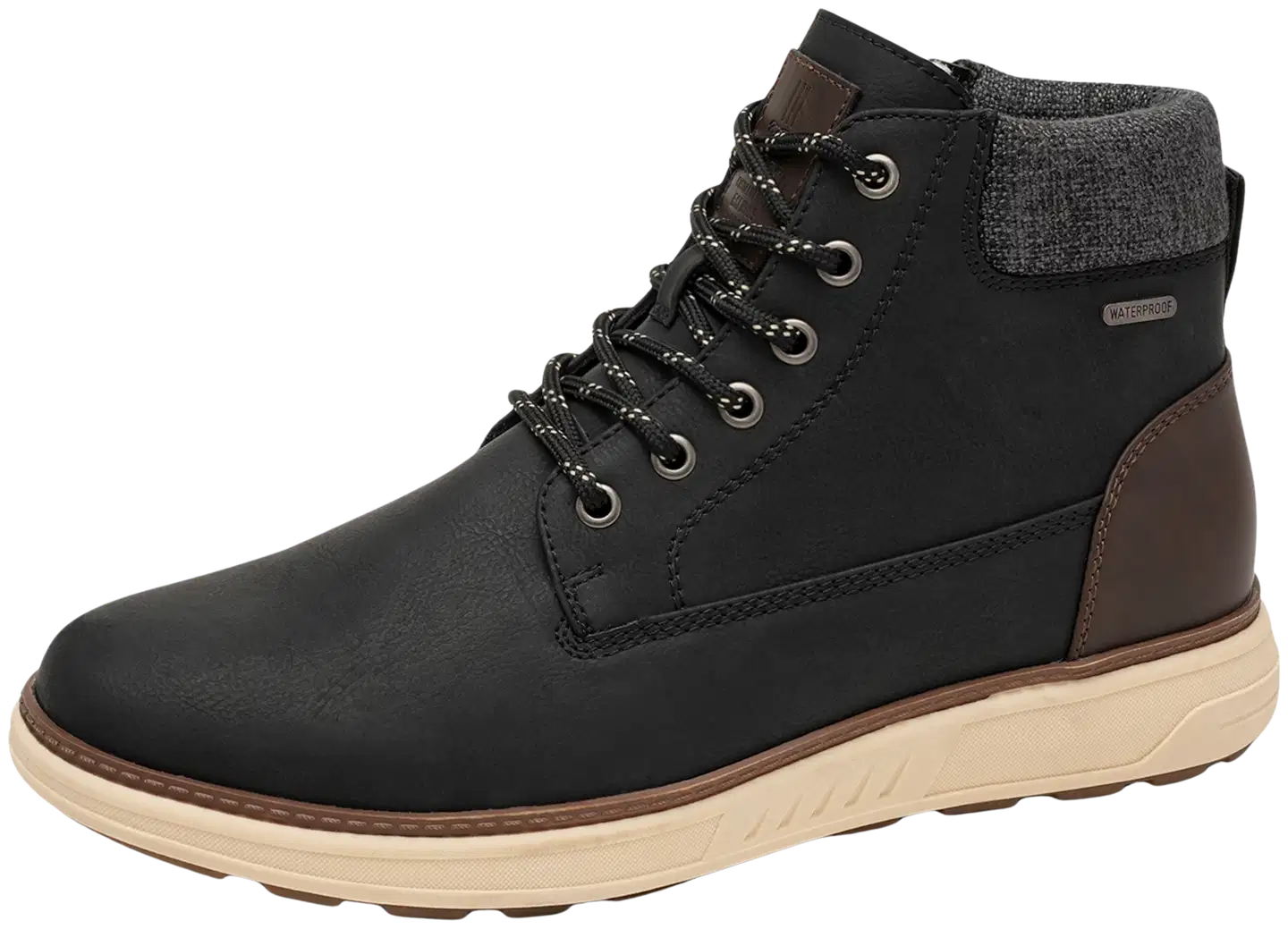 WKLY. miesten vedenpitävät vapaa-ajan talvikengät Cooper WP WL Boot Black - Black - 3