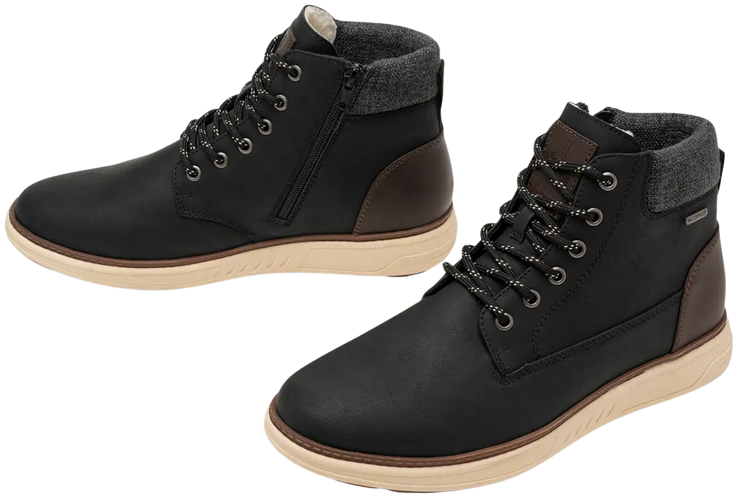 WKLY. miesten vedenpitävät vapaa-ajan talvikengät Cooper WP WL Boot Black - Black - 2