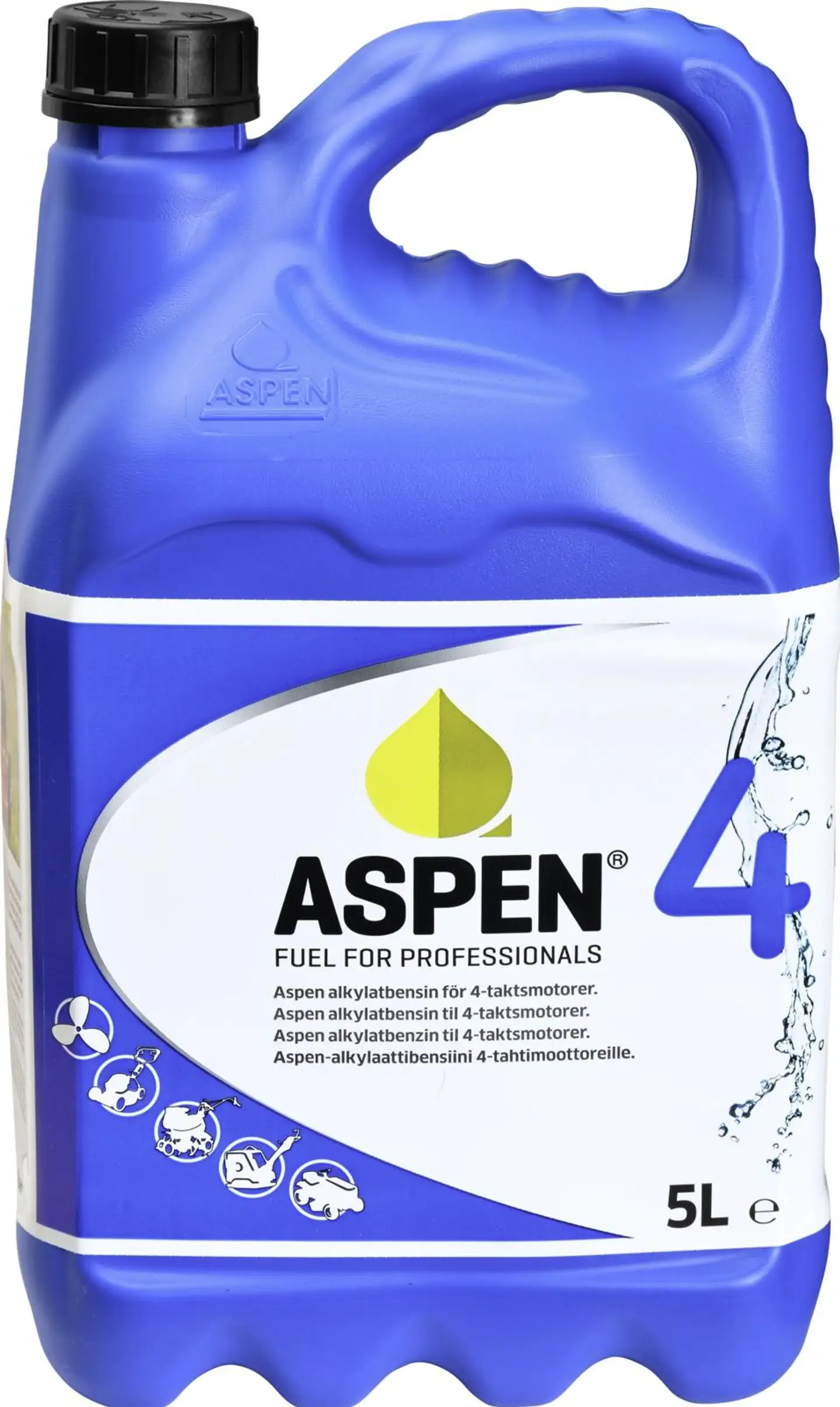 Aspen Pienkonebensiini 4-tahti 5L Aspen