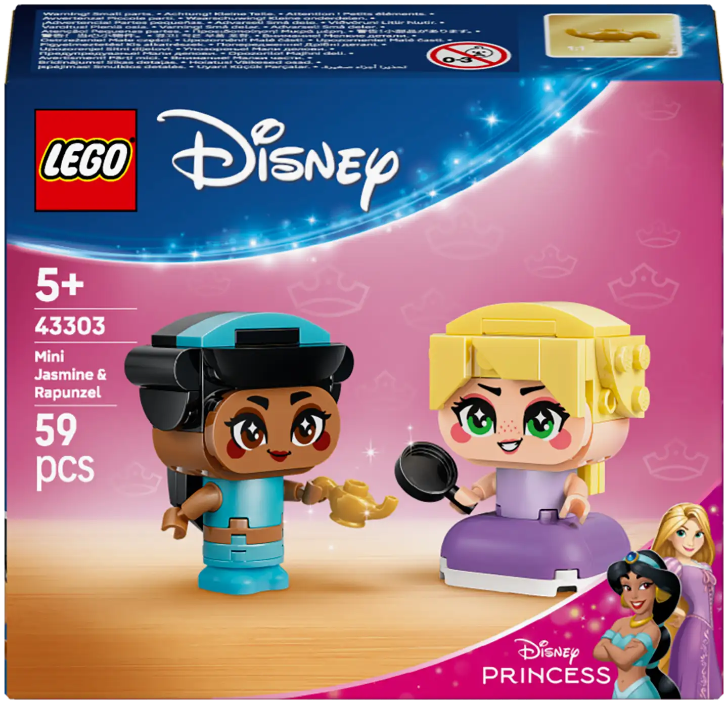 LEGO® Disney Princess 43303 Jasmine ja Tähkäpää minikoossa - 6