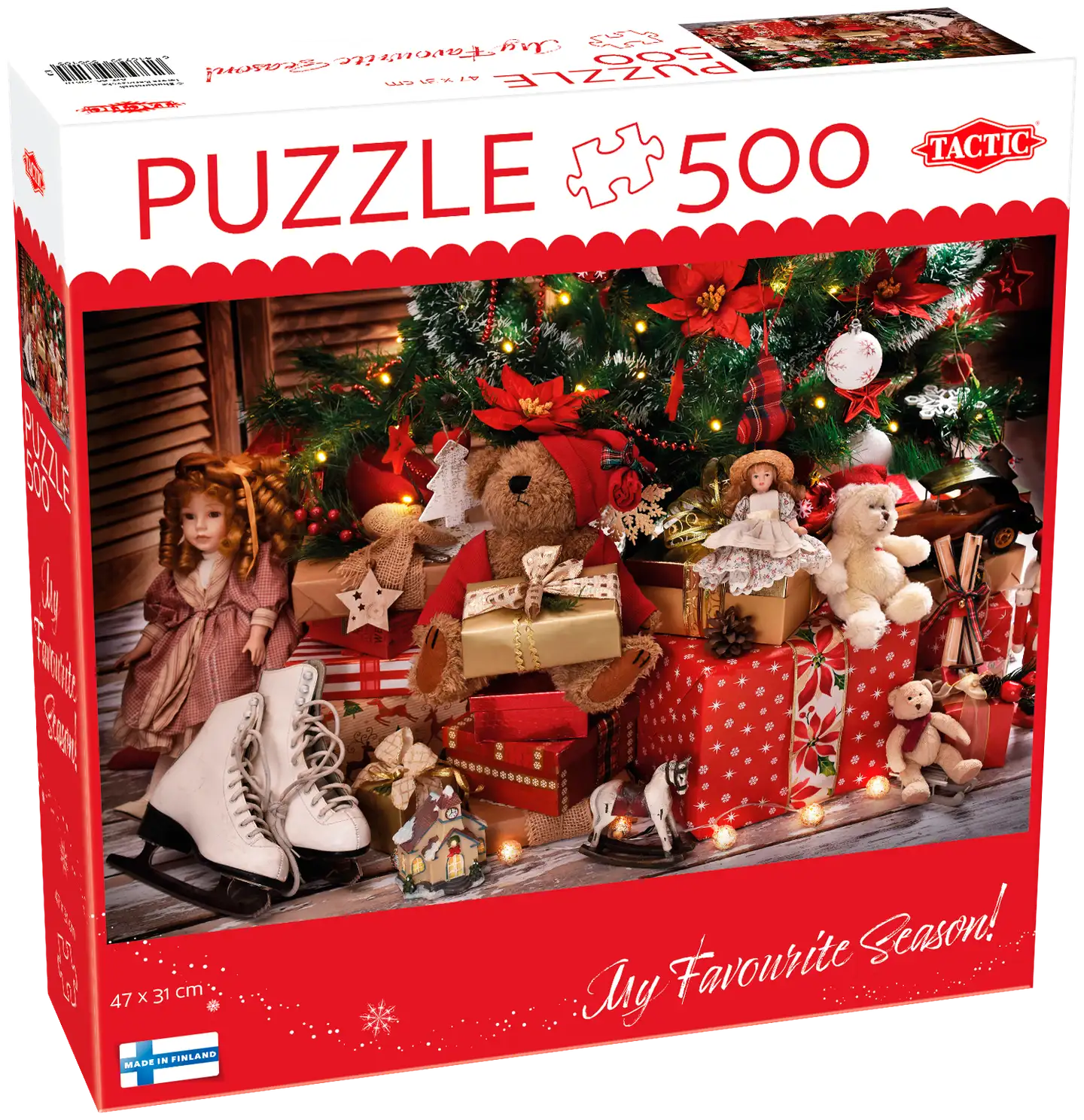 Tactic palapeli Christmas presents and toys 500 palaa