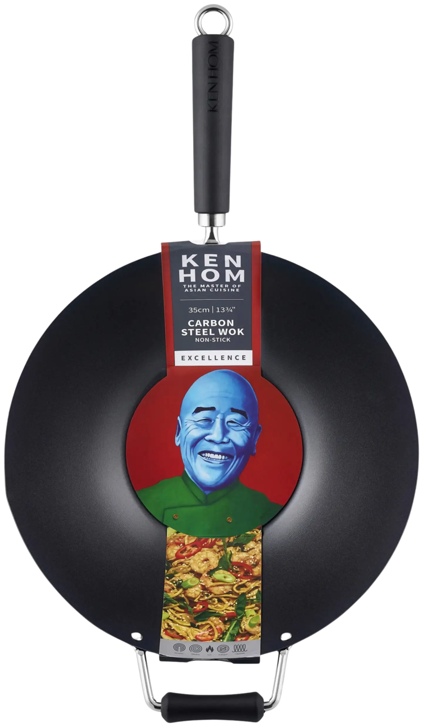 Ken Hom wok Excellence non-stick 35 cm - 4