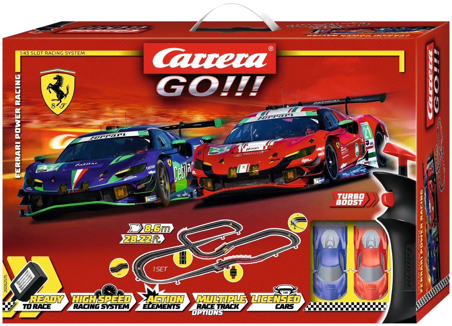 Carrera GO!!! autorata Ferrari Power Racing - 5