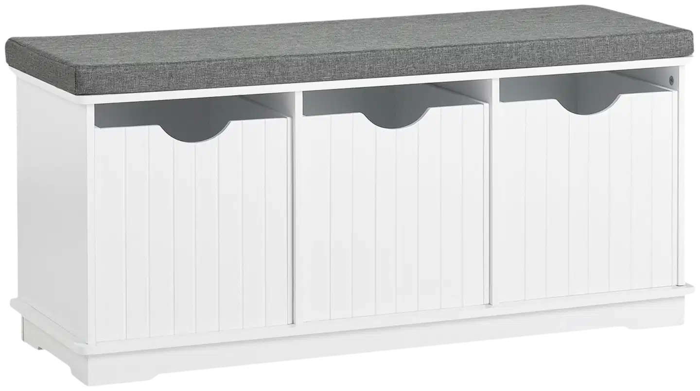 SoBuy kenkäpenkki valkoinen FSR30-W - 1