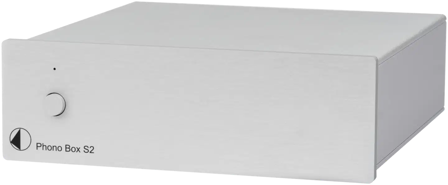 Pro-Ject Levysoitinesivahvistin Phono Box S2 hopea - 1