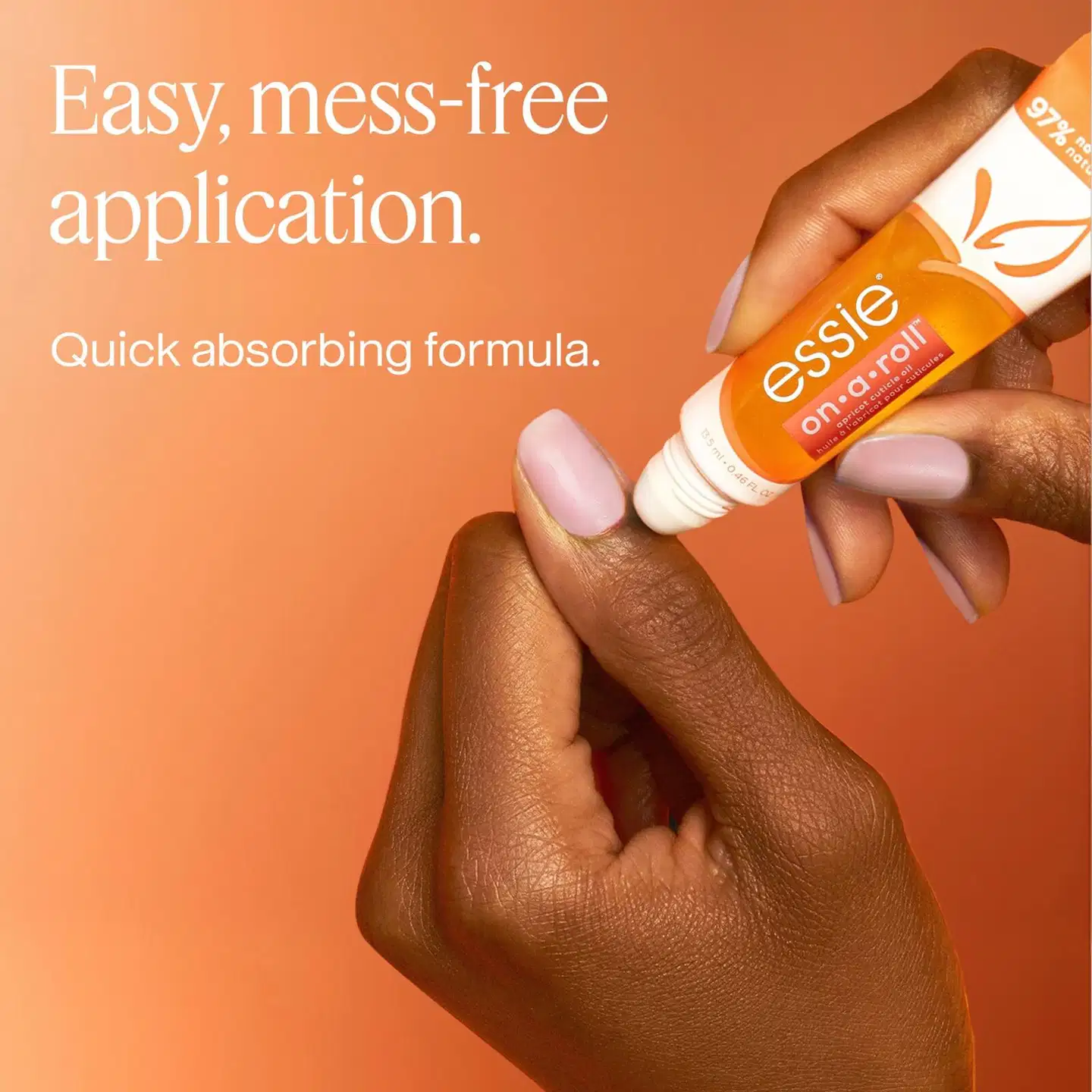 essie on-a-roll apricot kynsinauhaöljy 13,5 ml - 7