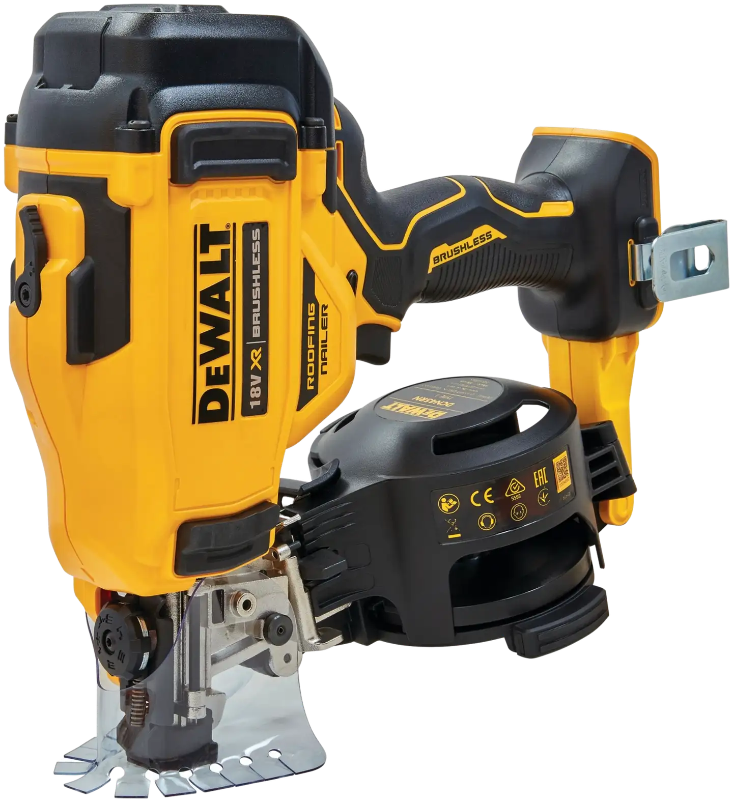 DeWalt 18V XR DCN45RNN akkukäyttöinen huopakattonaulain runko - 2