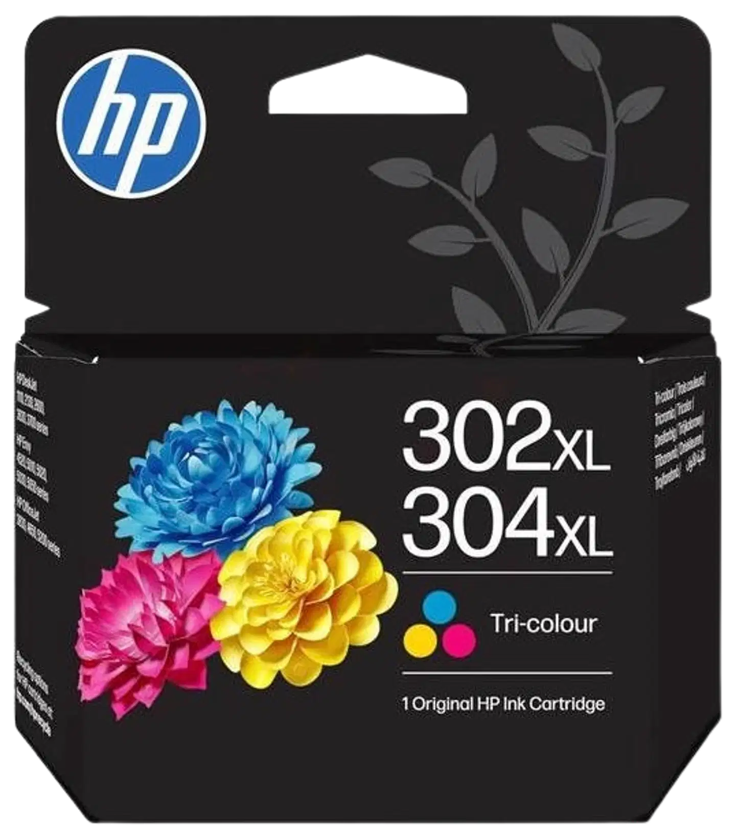 HP mustepatruuna 302XL/304XL kolmiväri