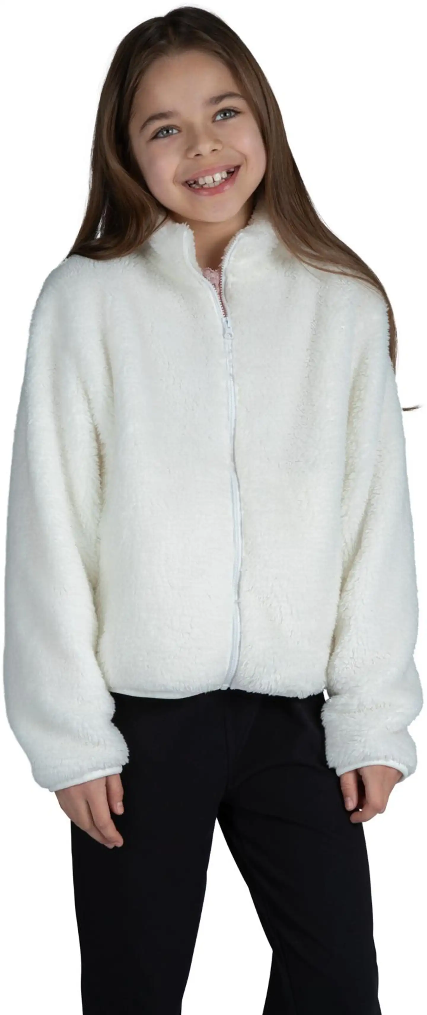 House nuorten fleecetakki 23TH292510 - offwhite - 3