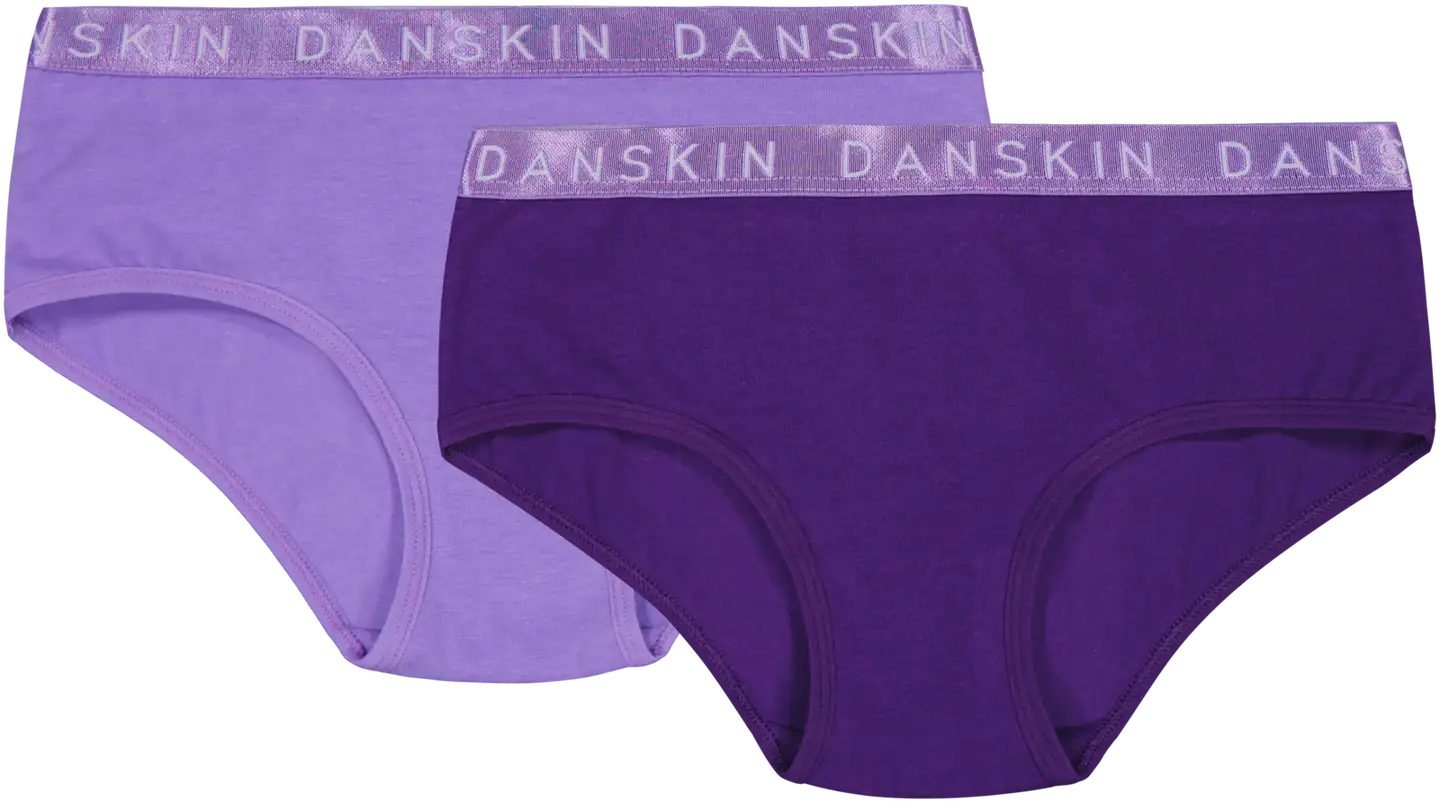 Danskin lasten hipsterit 94677 2-pack - lilac/lilac