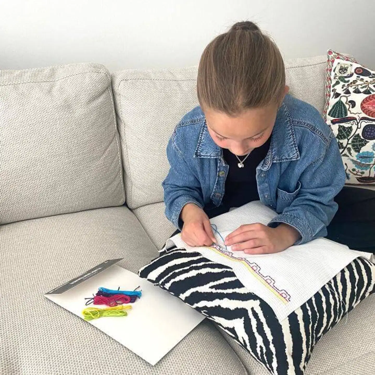 Leikkien vohvelikirjonta askartelusetti - 6