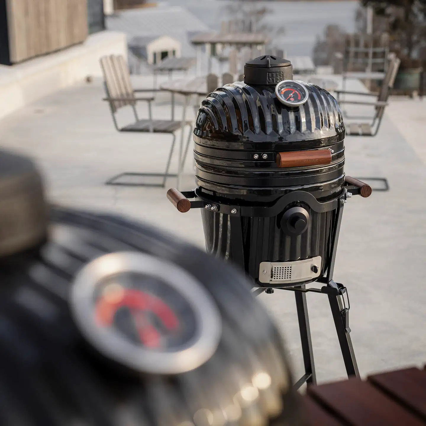 Kamado Sumo Icon Junior hiiligrilli - musta - 22
