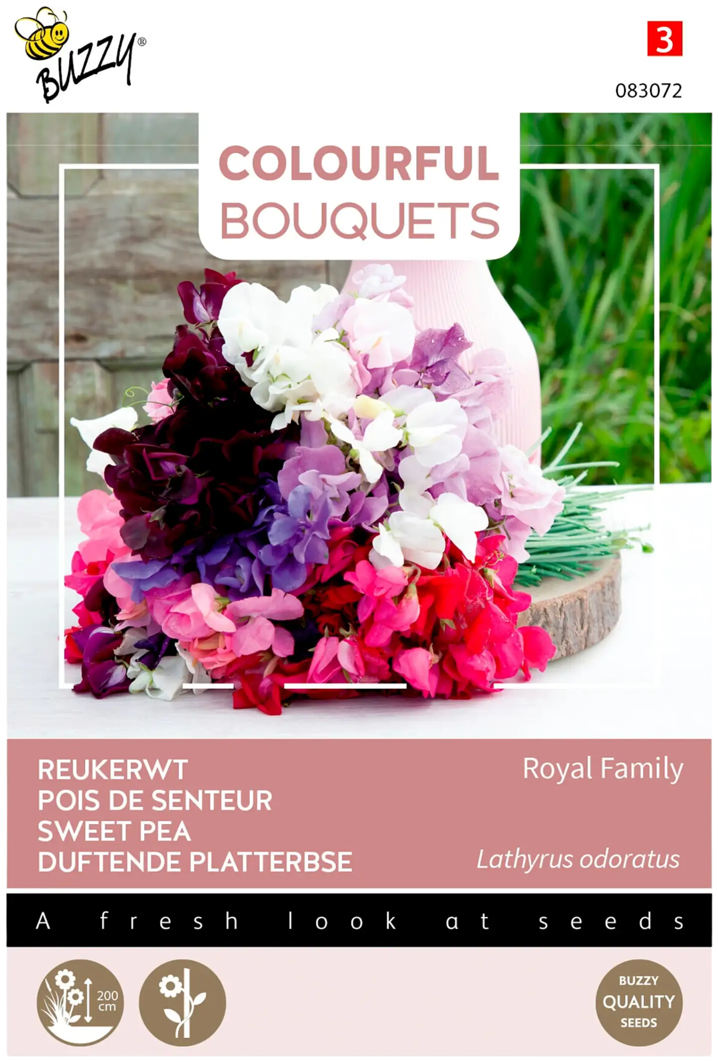 Buzzy® Colorful Bouquets Royal Family, tuoksuhernesekoitus