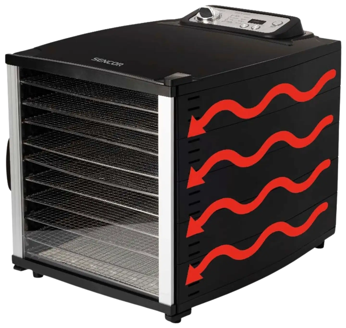 Sencor ruoka- ja hyötykasvikuivuri SFD 7000BK - 5