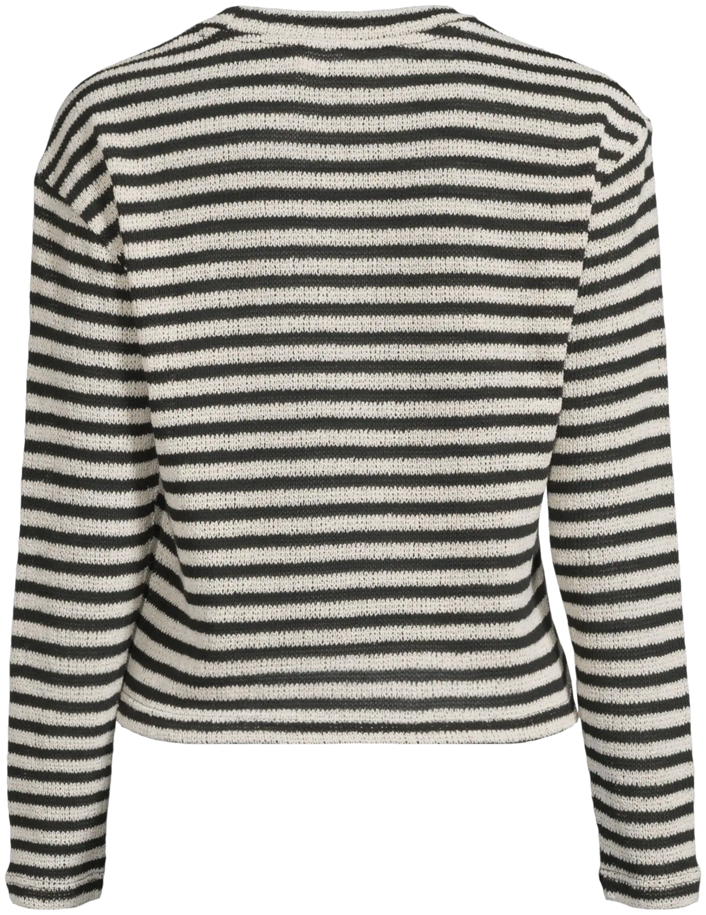 WKLY. naisten trikoopusero 213W090137 - ECRU/BLACK - 2