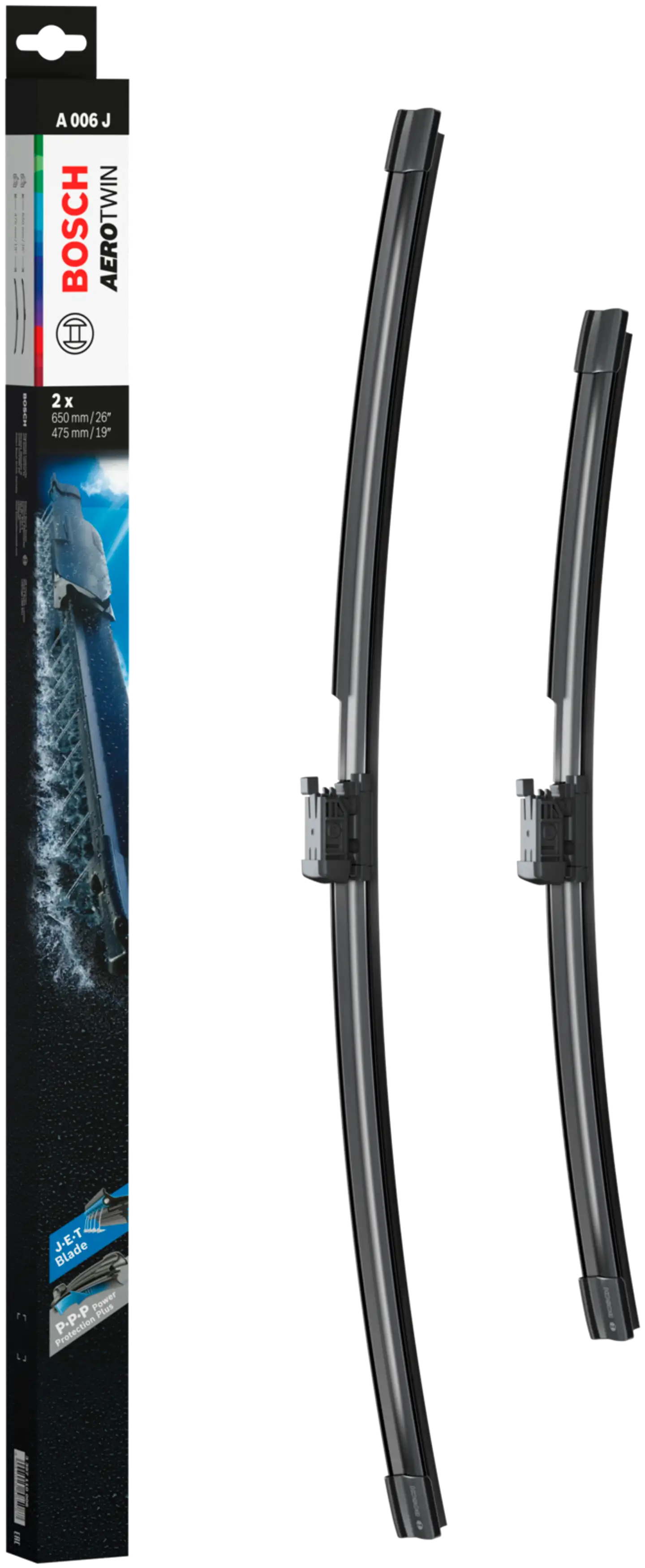 Bosch Aerotwin JET pyyhkijänsulka A006J 650/475 mm pari - 1