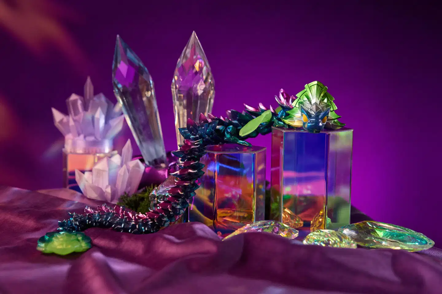 Crystalynx Aurora Scales Spectris 60cm - 5