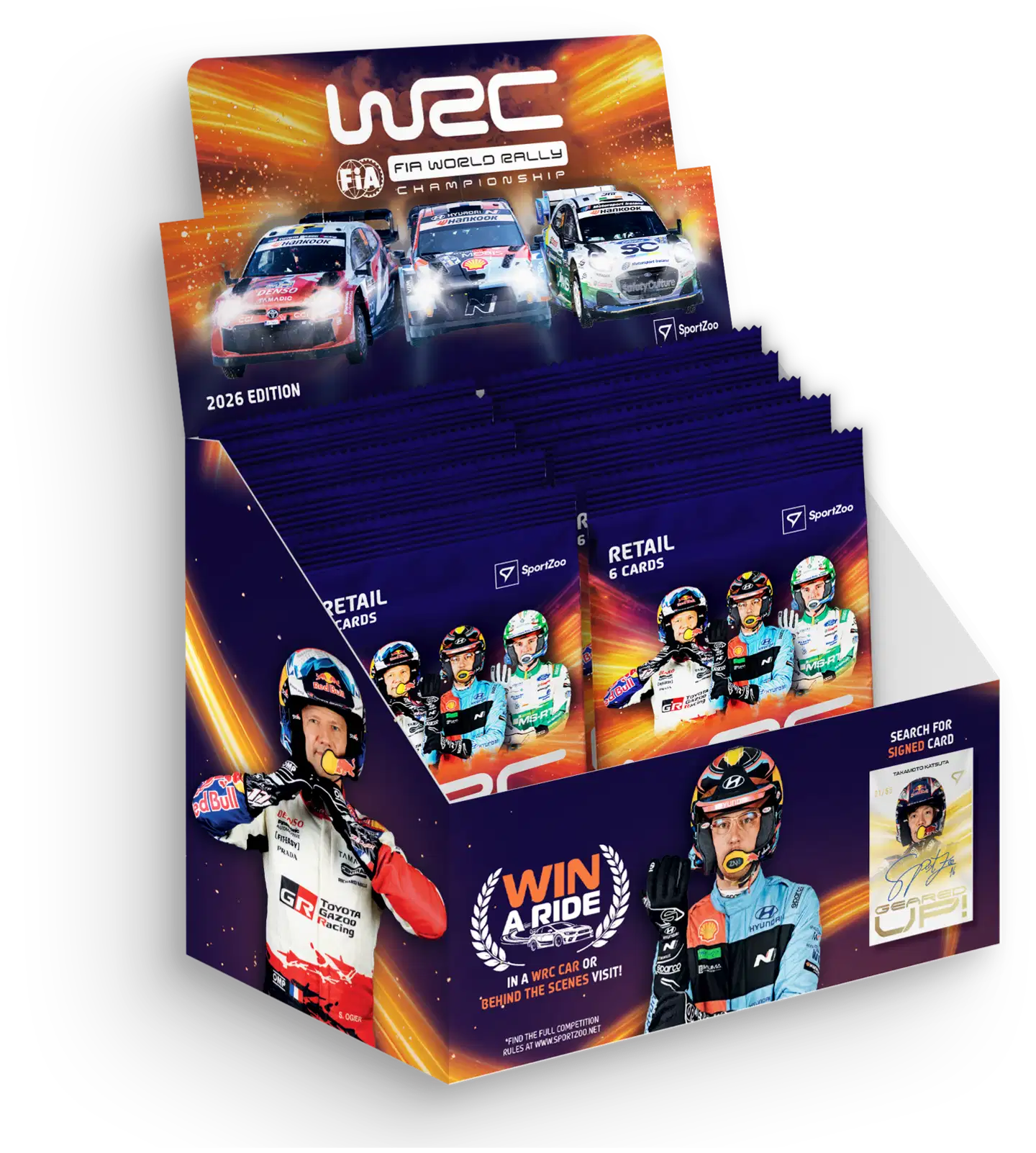 FIA WRC keräilykortit 25/26 Retail Pack - 4