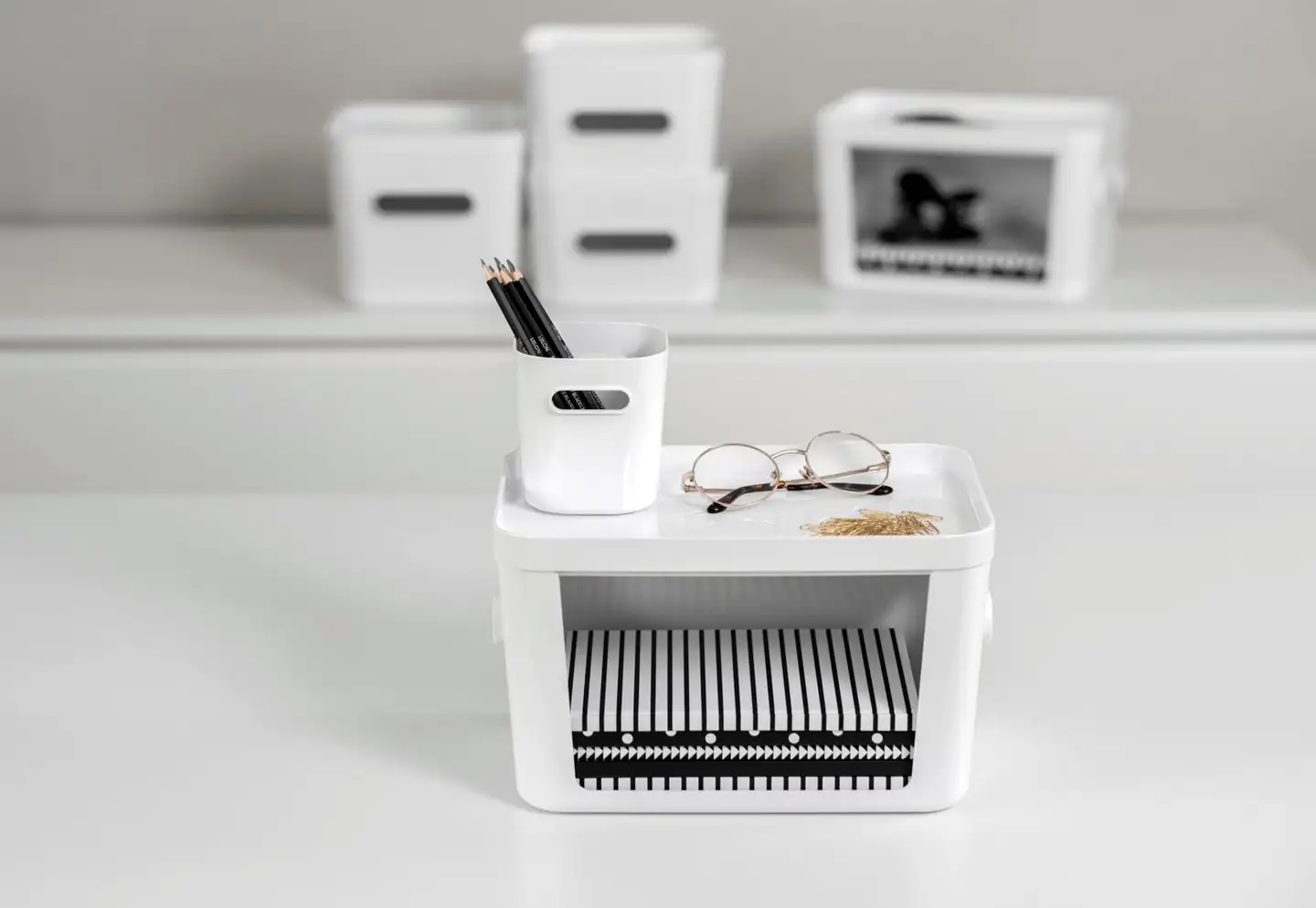 SmartStore™ säilytyslaatikko Compact Square M - 3