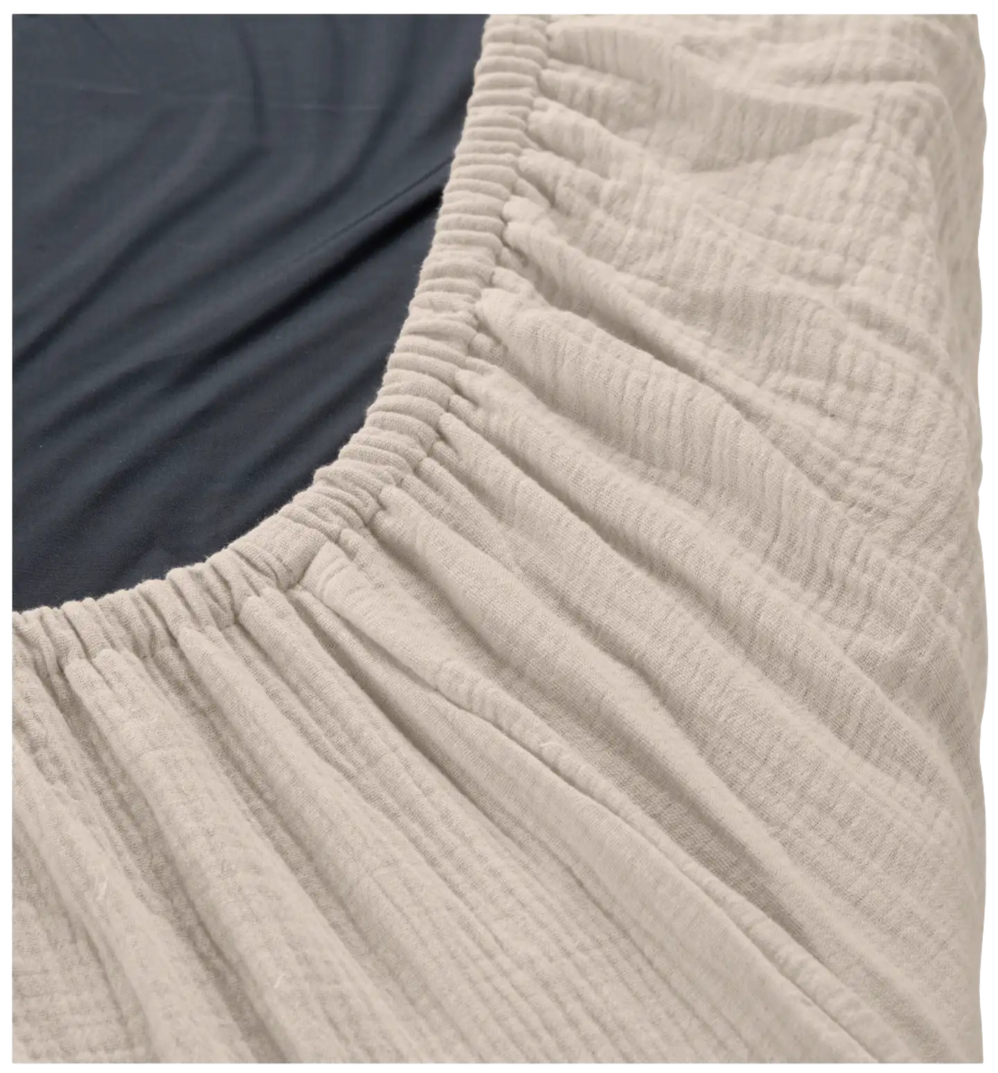 Hauck lakana matkasänkyyn Travel 60x120 cm beige - 4