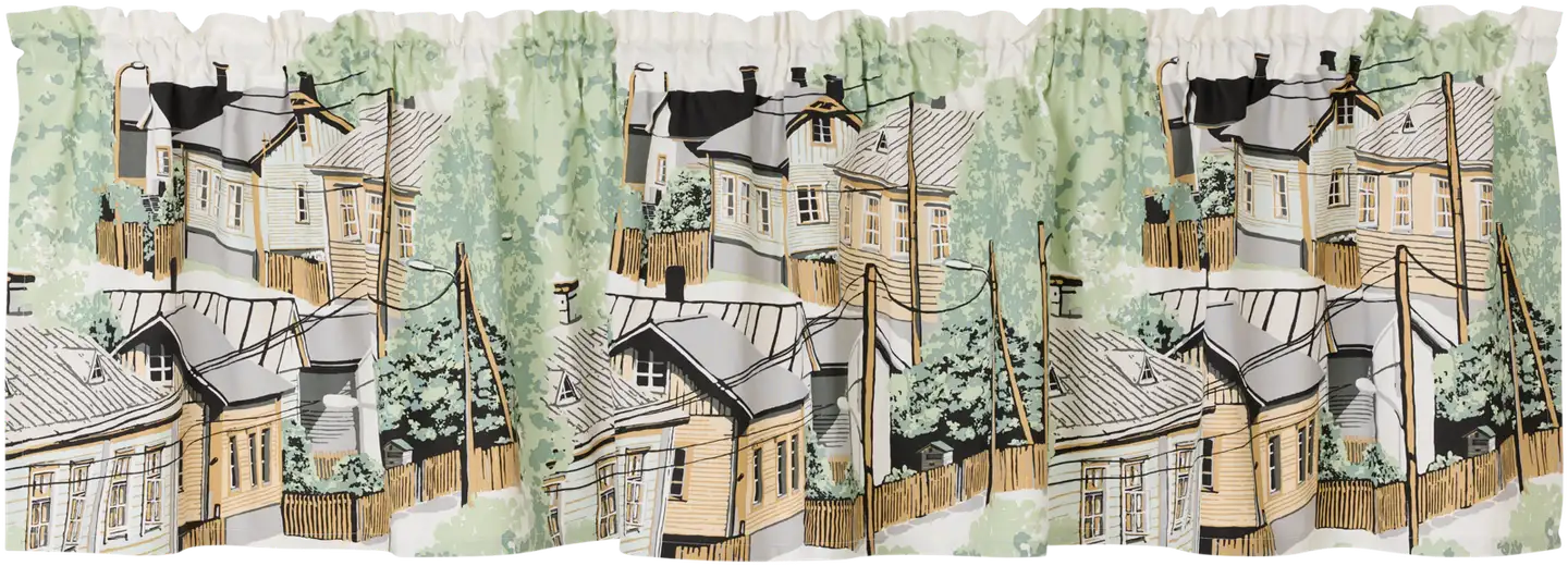 Vallila verhokappa Naapurusto 60x250 cm mint