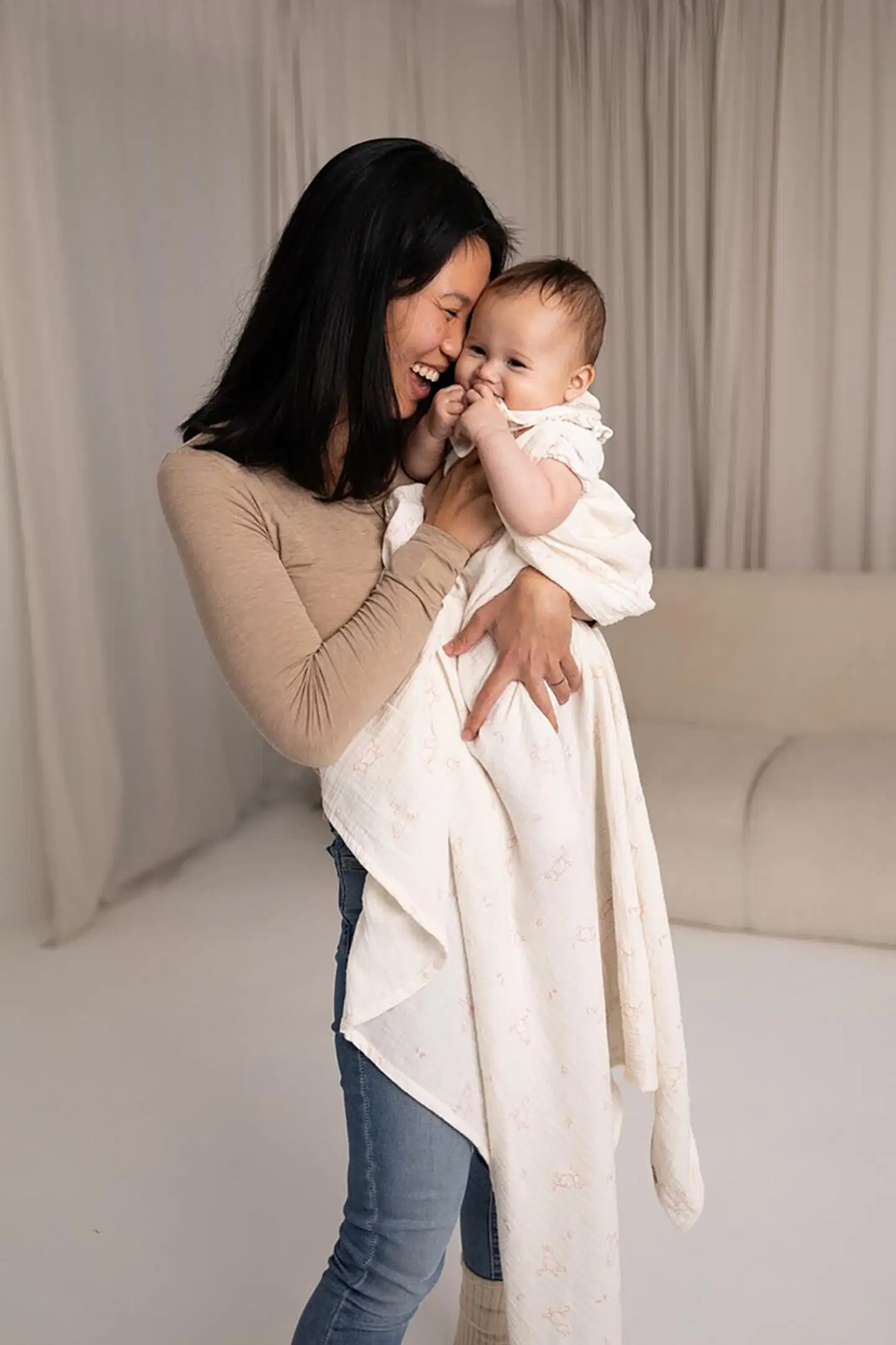 Muumi vauvaviltti pinkki - 2