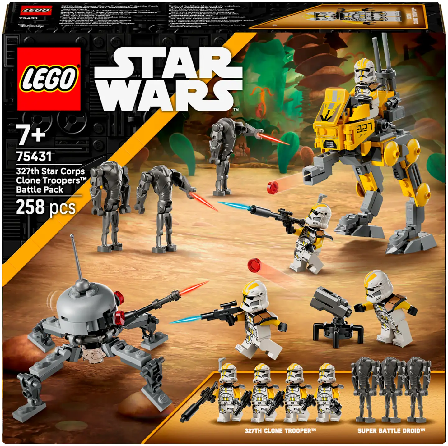 LEGO® Star Wars TM 75431 327. taivasjoukon kloonisotilaat ‑taistelupaketti - 4